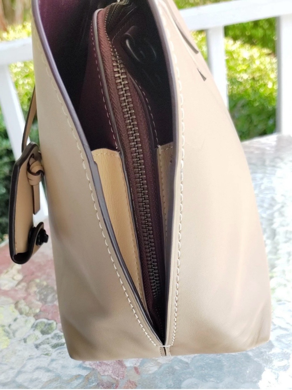 🤎COACH 1941 Dakotah 95132 SAND BEIGE LEATHER SATCHEL🤎
‼️AUTHENTIC‼️ - Picture 4 of 8